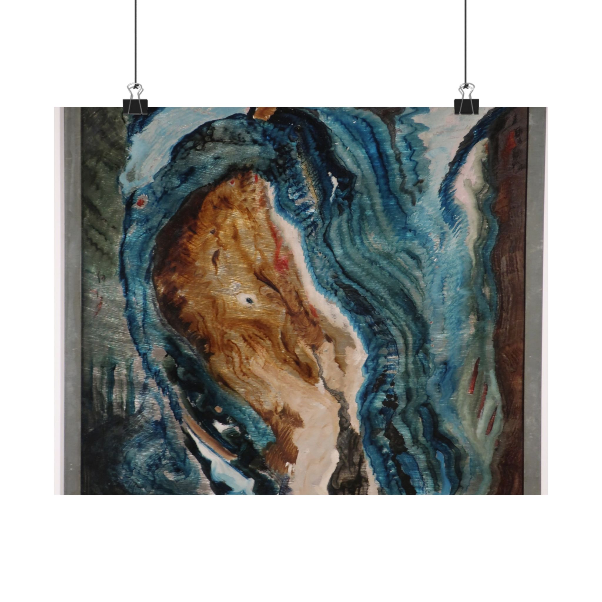 arthur garfield dove something in brown, carmine, and blue