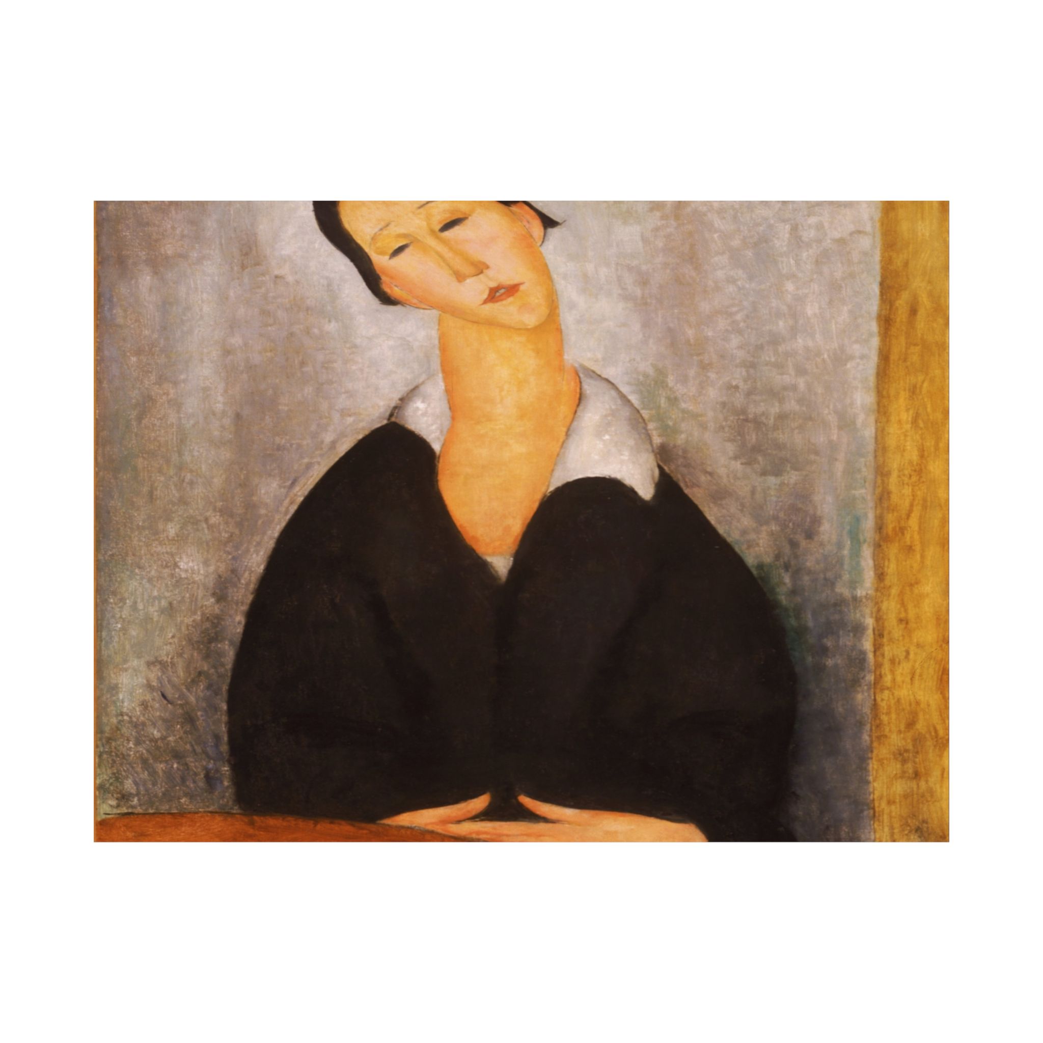 amedeo modigliani%2c italian – portrait of a polish woman – google art project amedeo modigliani%2c italian – portrait of a polish woman – google art project
