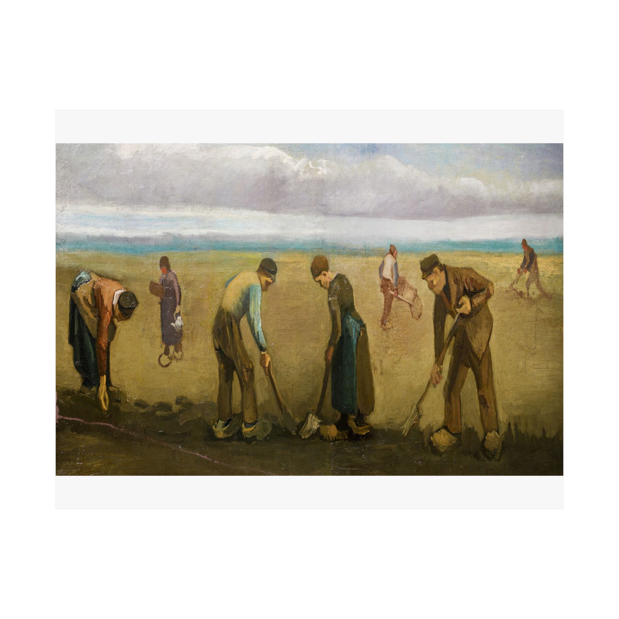 vincent van gogh peasants planting potatoes vincent van gogh peasants planting potatoes