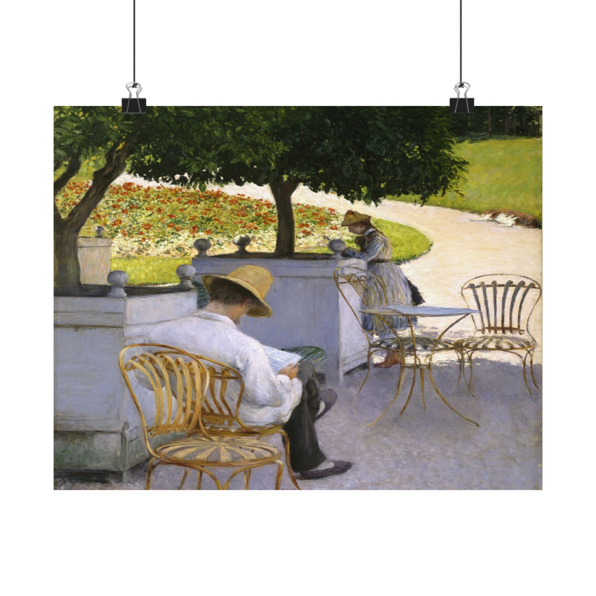 gustave caillebotte the orange trees