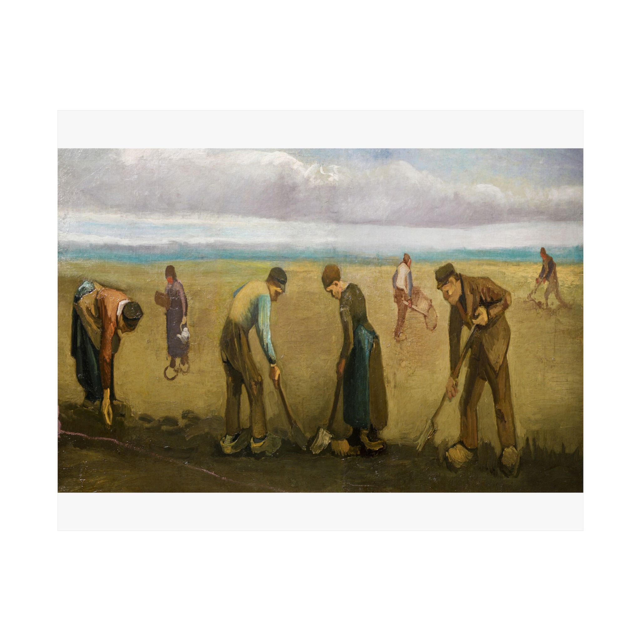 vincent van gogh peasants planting potatoes vincent van gogh peasants planting potatoes