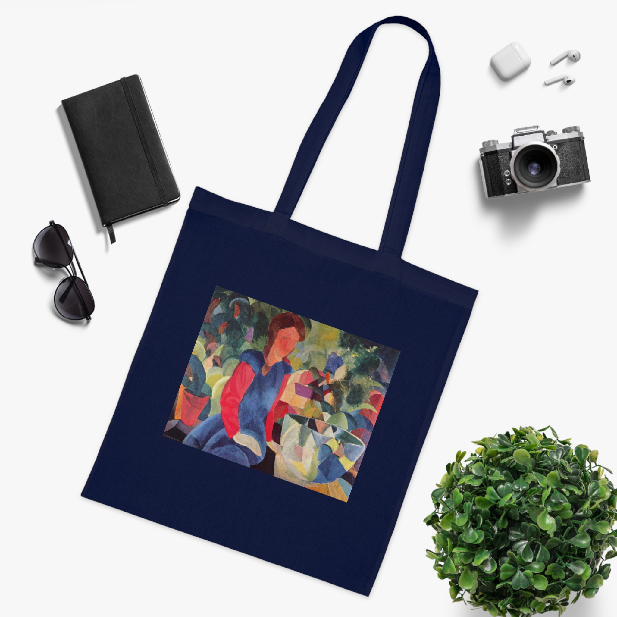 august macke girl with a fish bowl august macke girl with a fish bowl