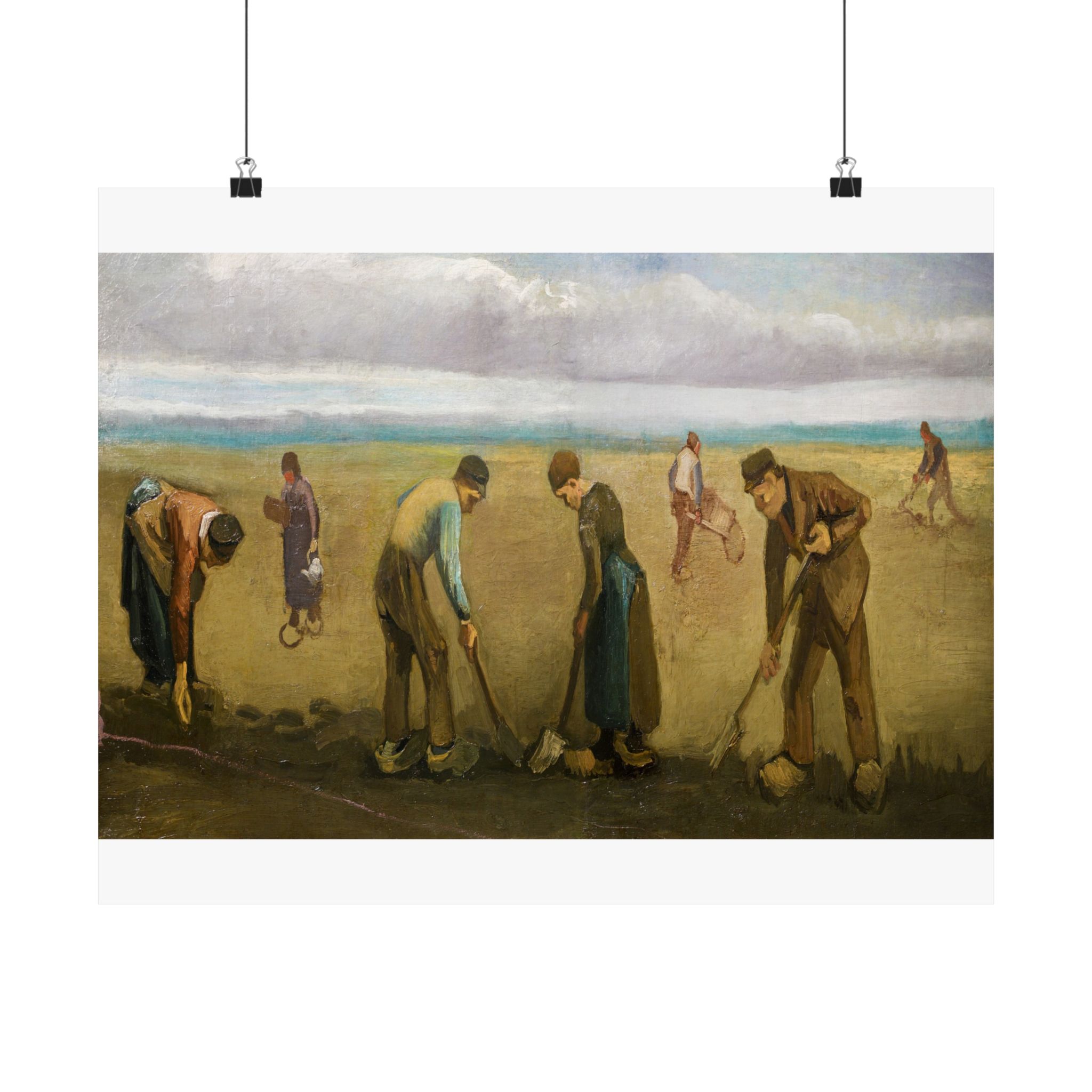 vincent van gogh peasants planting potatoes vincent van gogh peasants planting potatoes