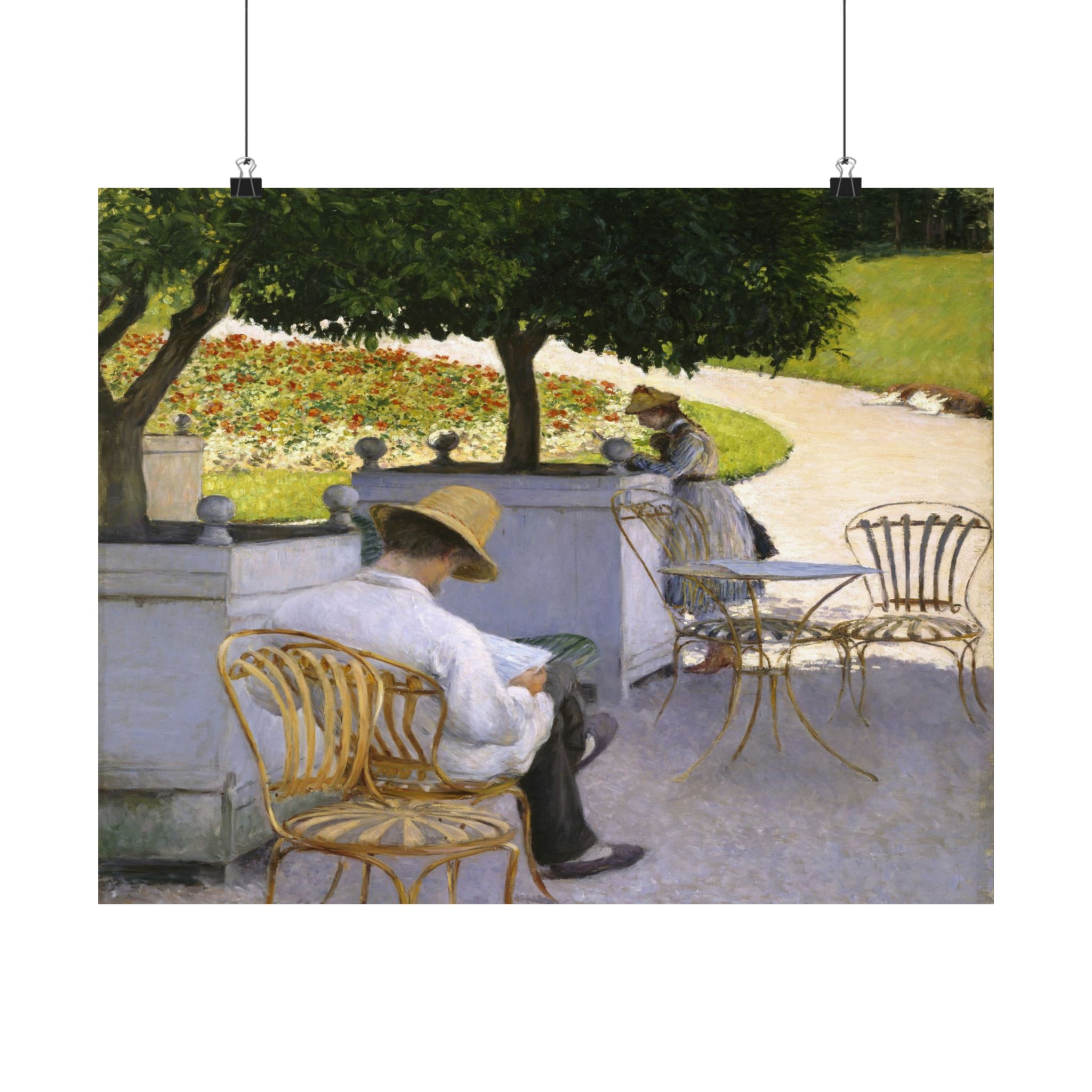 gustave caillebotte the orange trees gustave caillebotte the orange trees