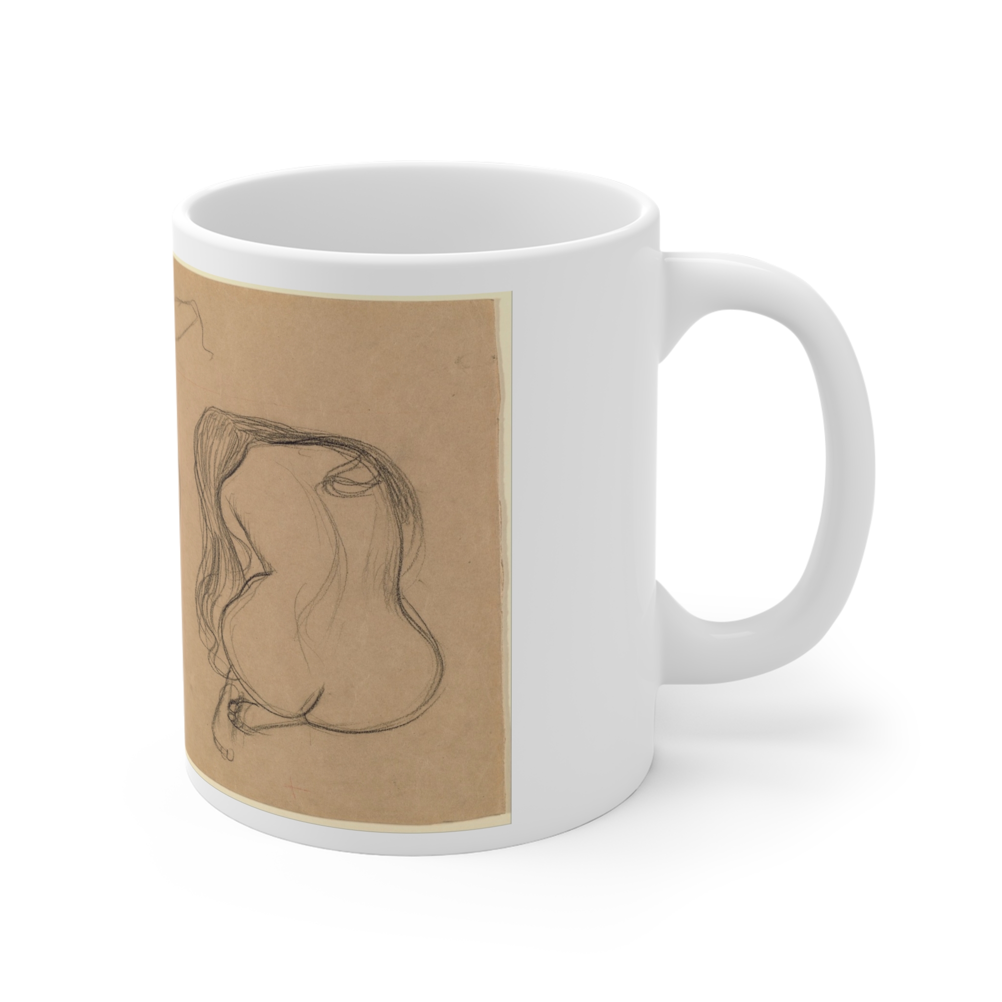 gustav klimt %28austrian – two studies of a seated nude with long hair – google art project gustav klimt %28austrian – two studies of a seated nude with long hair – google art project