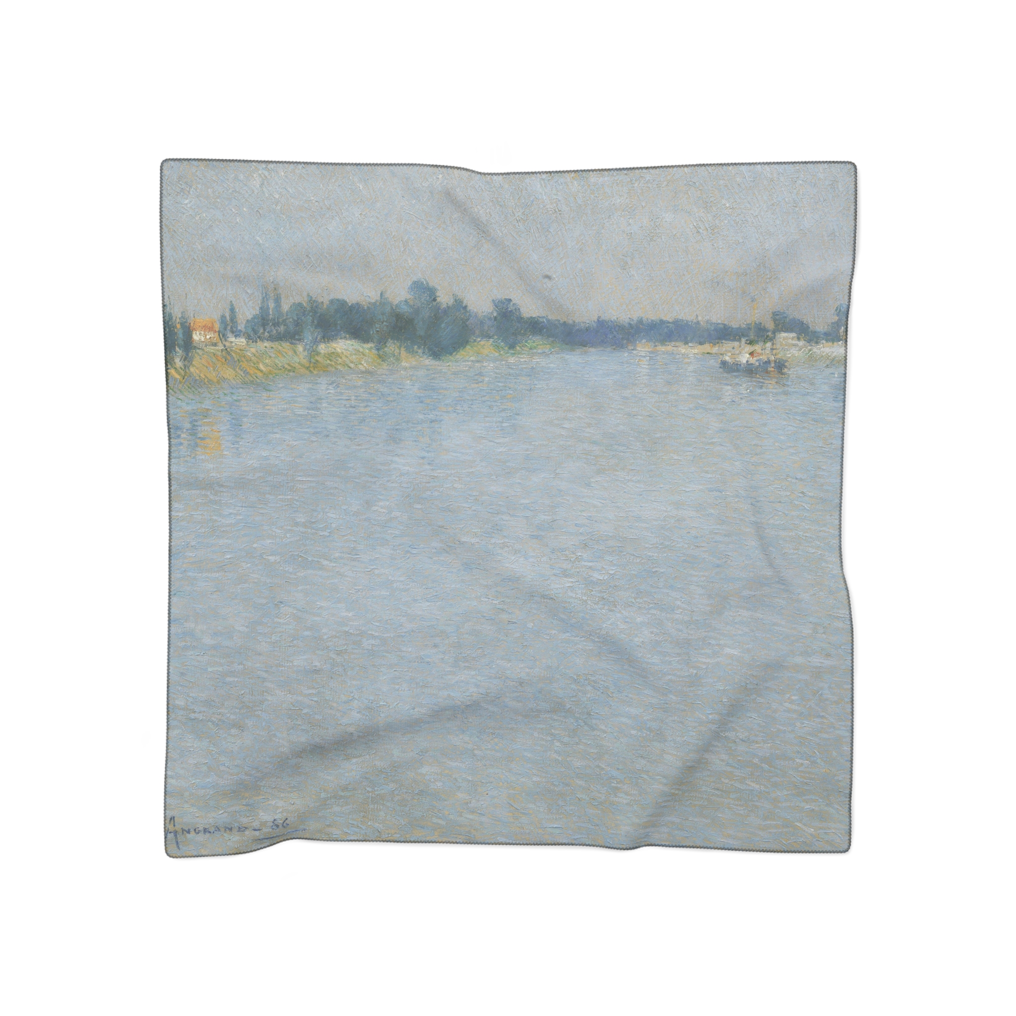 vincent van gogh de seine, ochtend