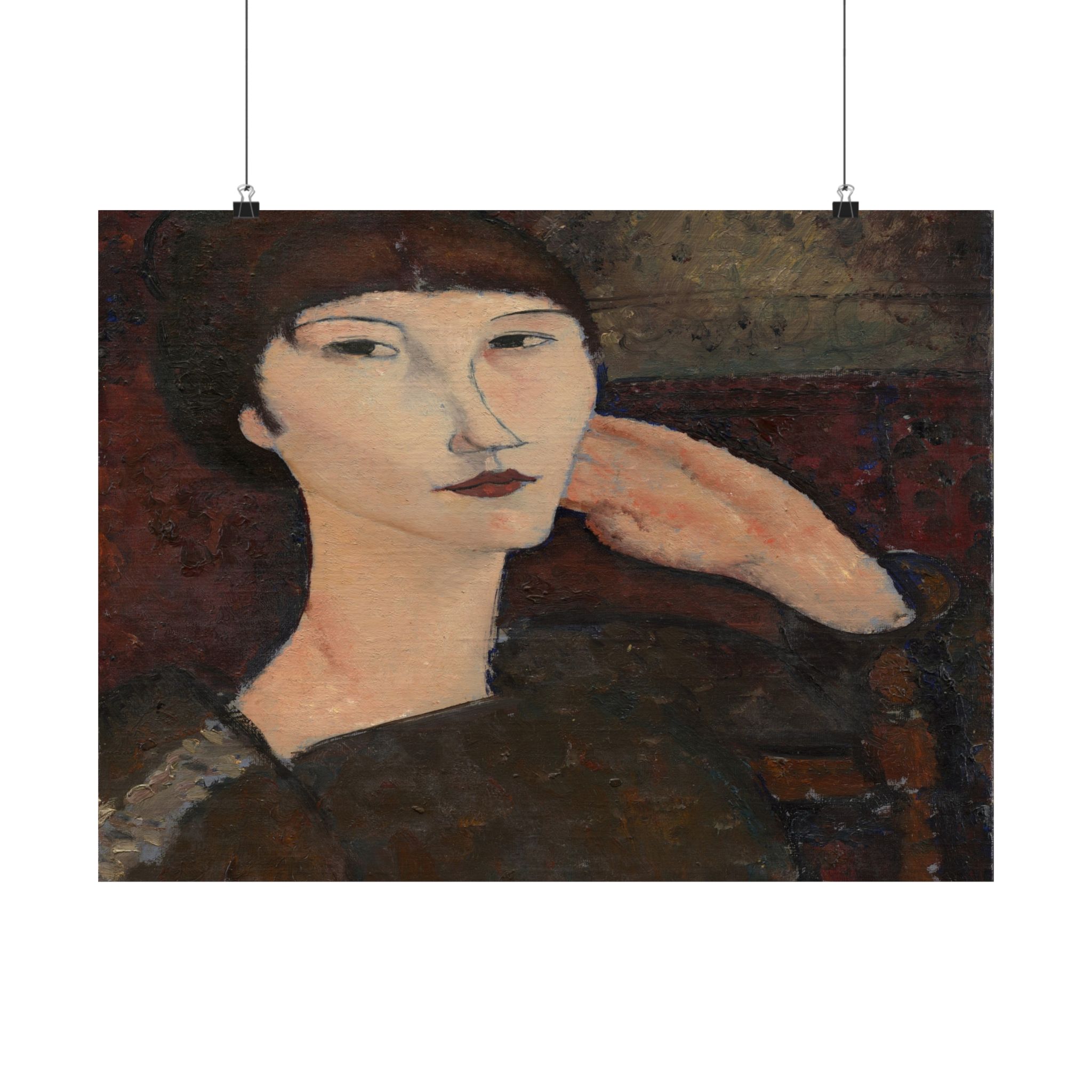 amedeo modigliani adrienne (woman with bangs) amedeo modigliani adrienne (woman with bangs)