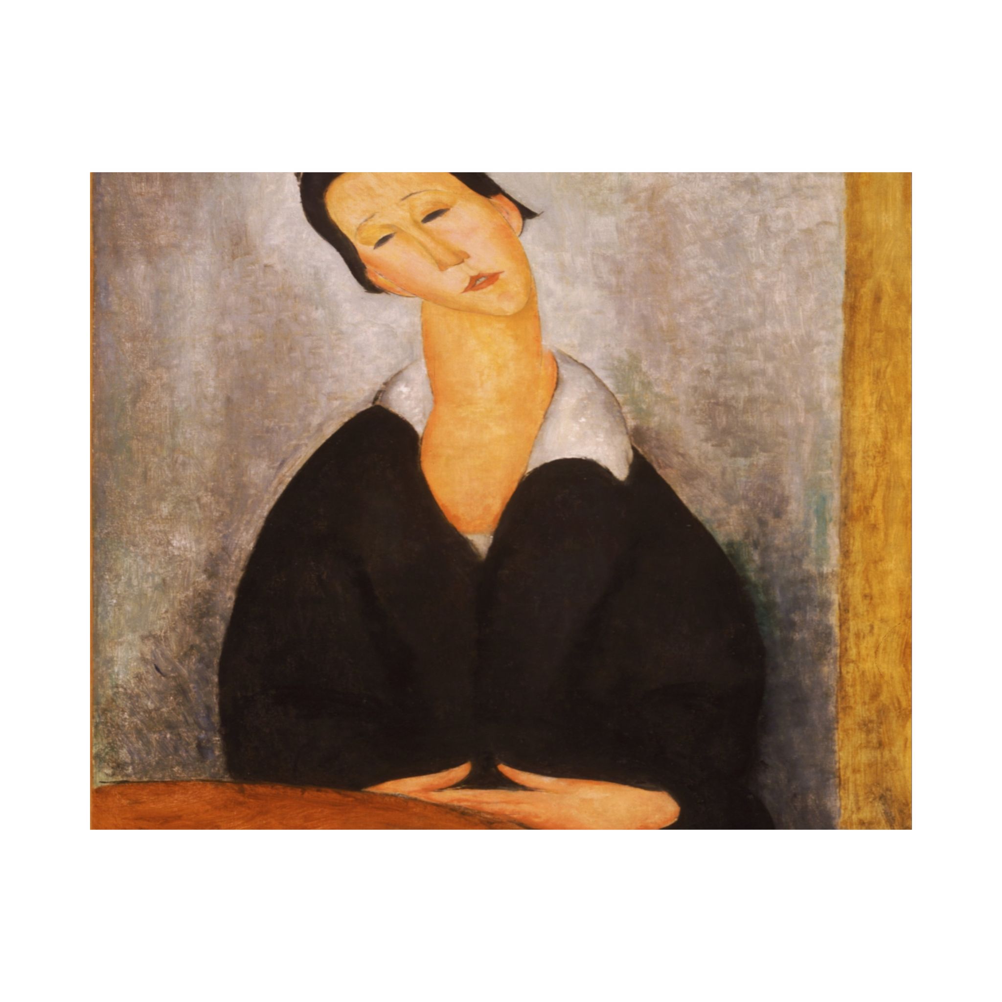 amedeo modigliani%2c italian – portrait of a polish woman – google art project amedeo modigliani%2c italian – portrait of a polish woman – google art project