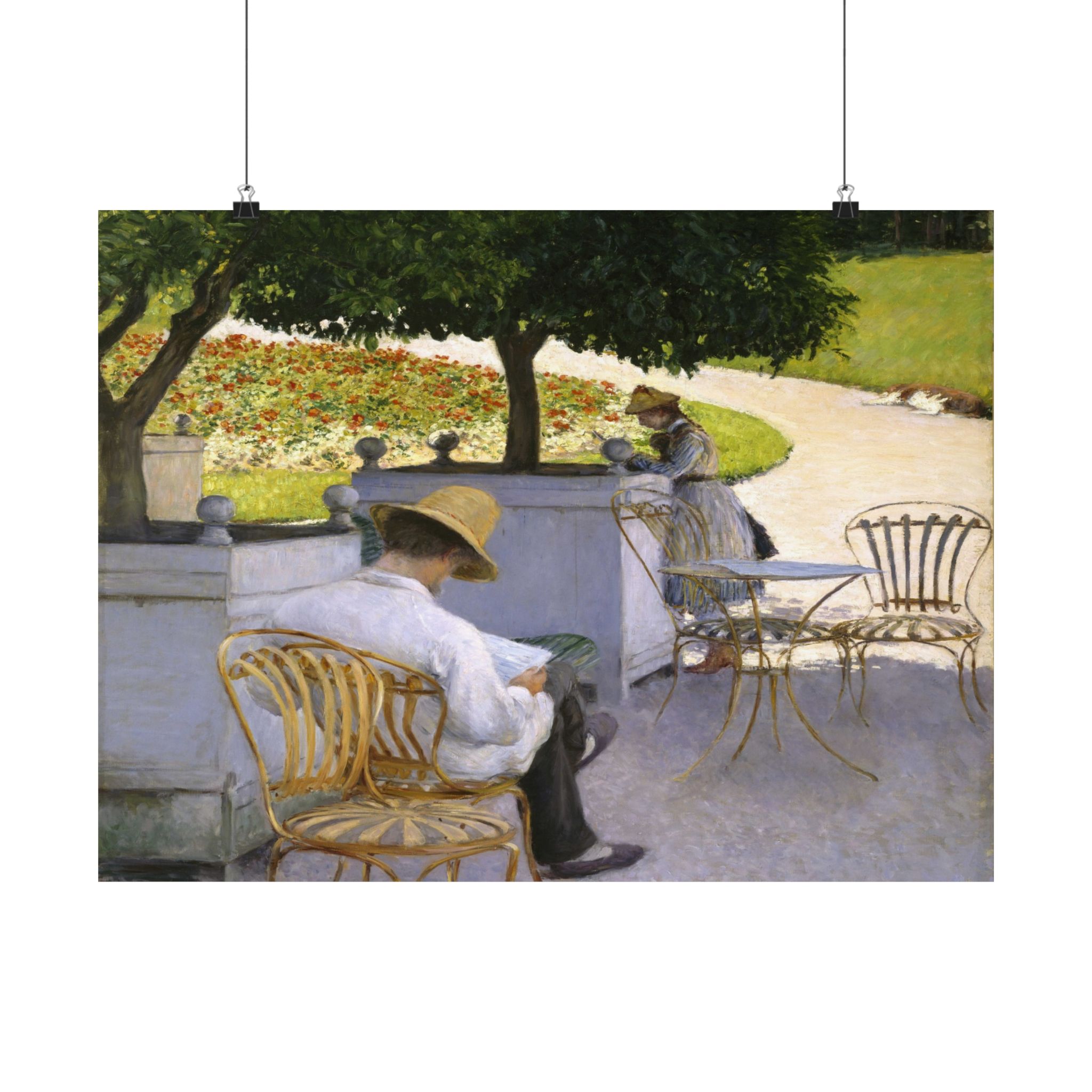gustave caillebotte the orange trees gustave caillebotte the orange trees