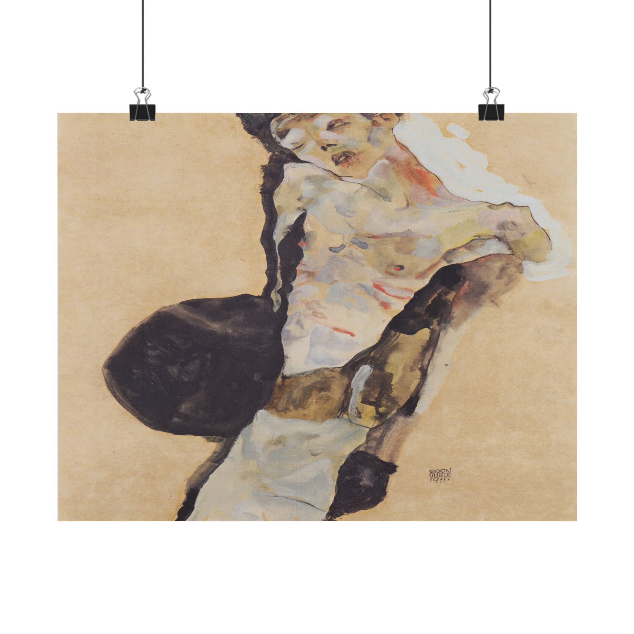 egon schiele halbakt (selbstdarstellung) egon schiele halbakt (selbstdarstellung)