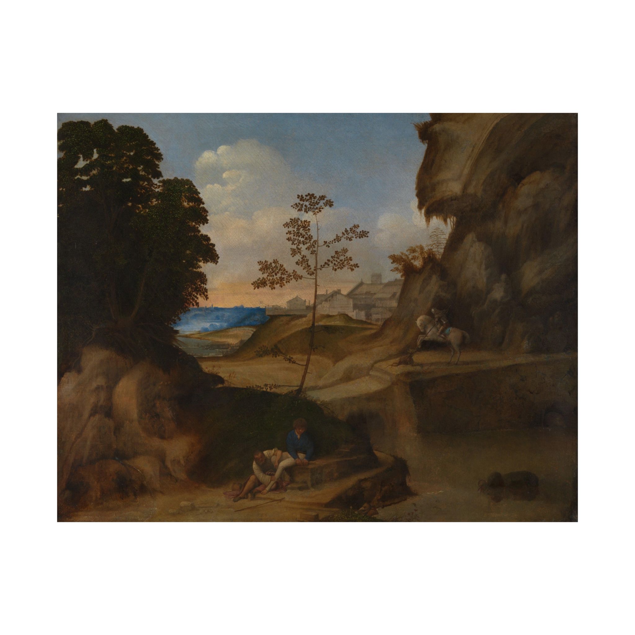 giorgione il tramonto giorgione il tramonto