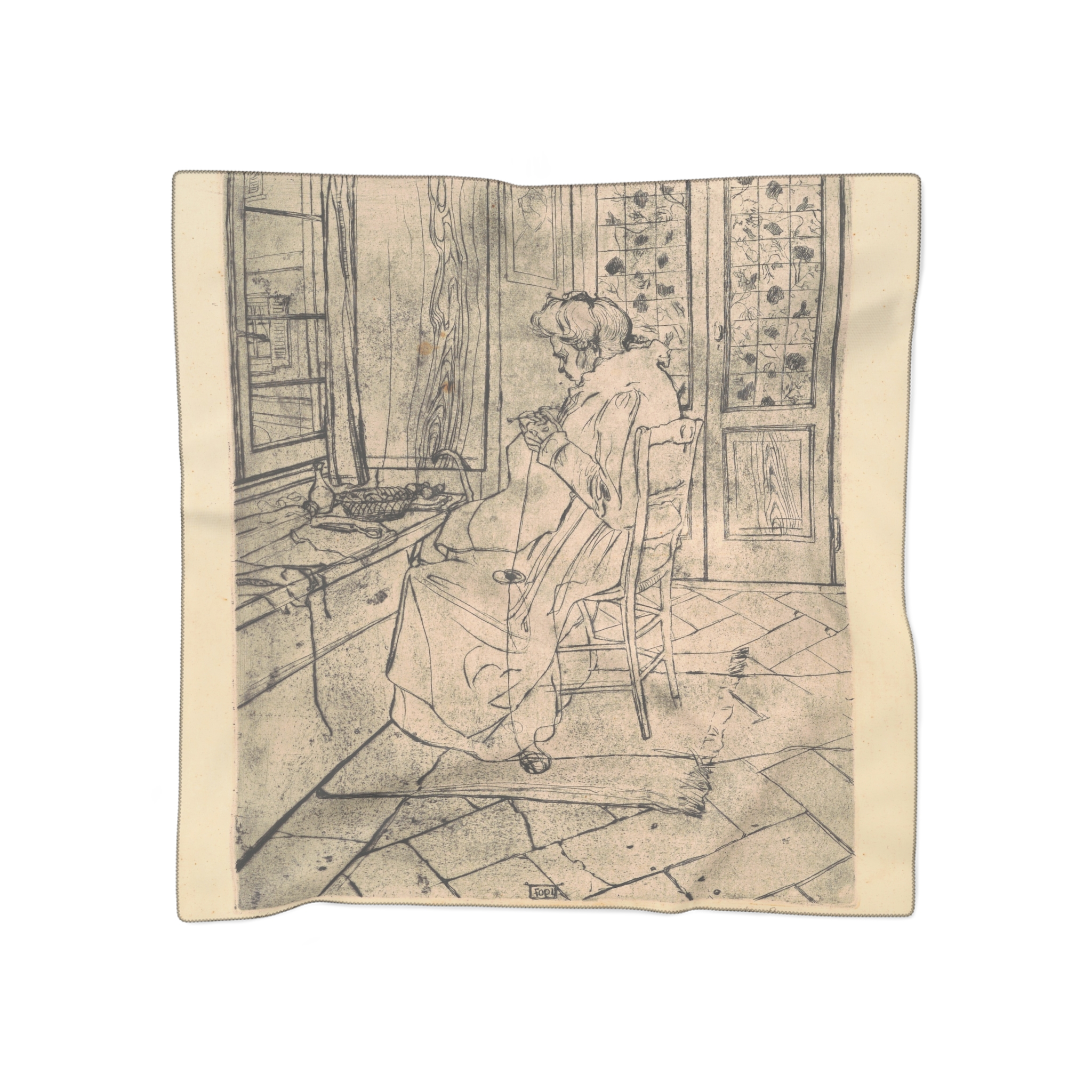 Umberto Boccioni - Mia madre che lavora