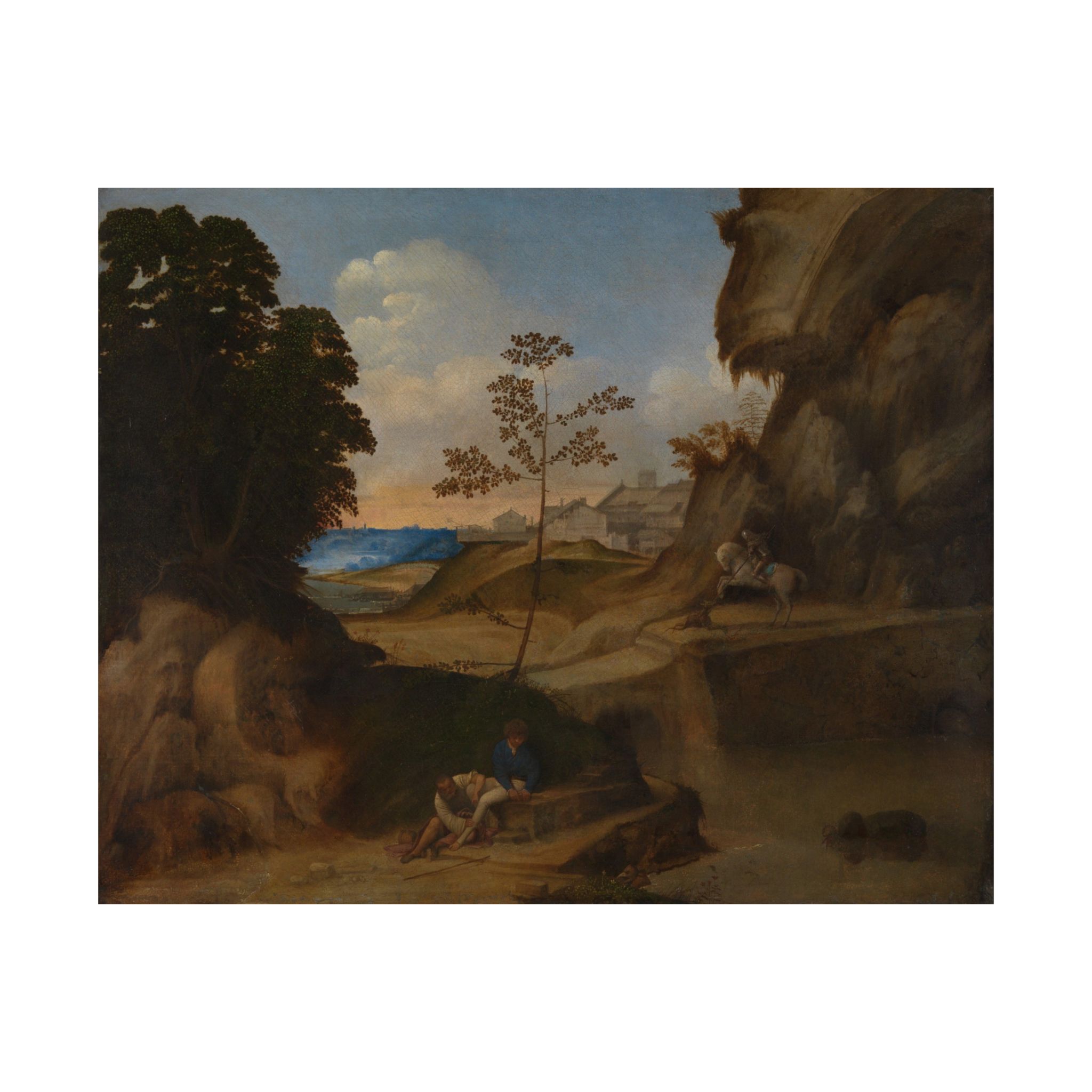 giorgione il tramonto giorgione il tramonto