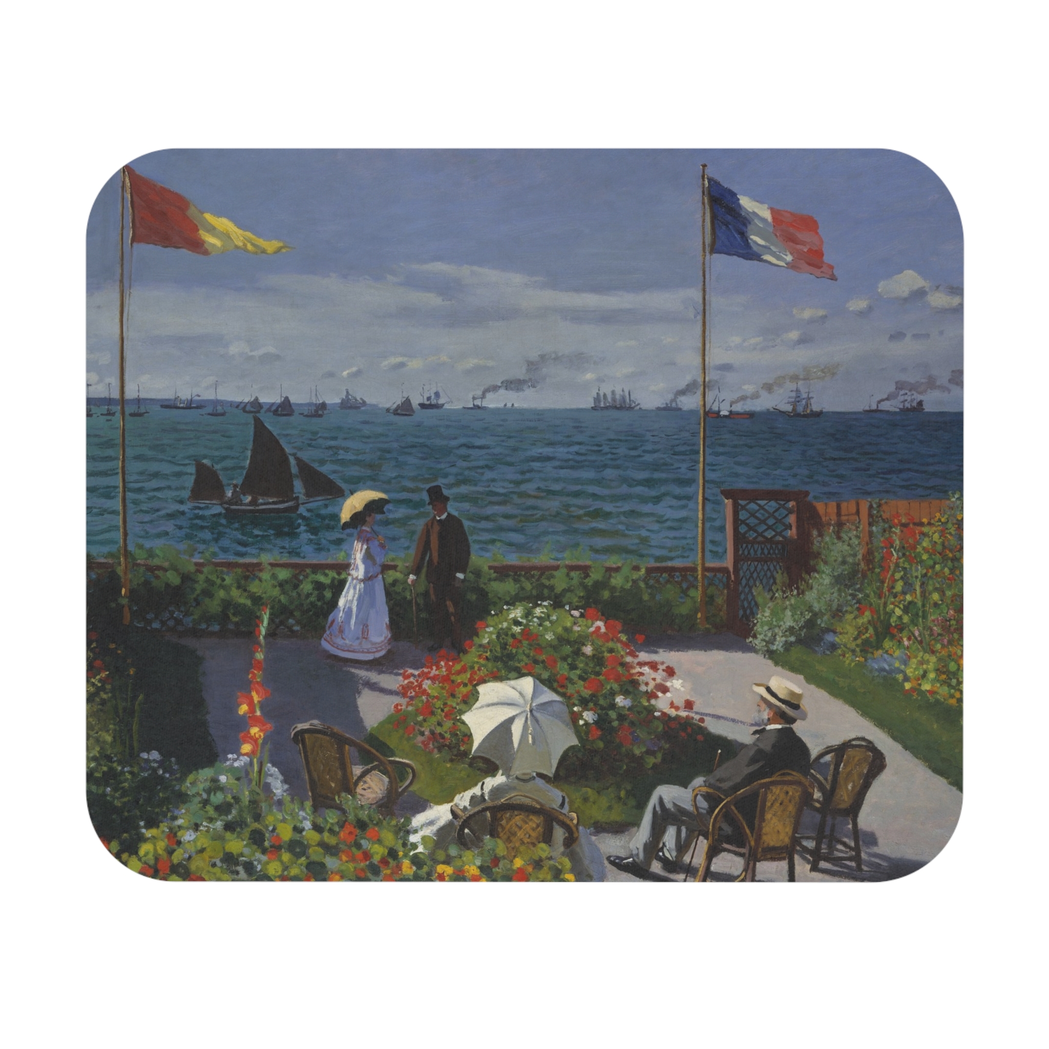 Claude Monet - Jardin à Sainte-Adresse