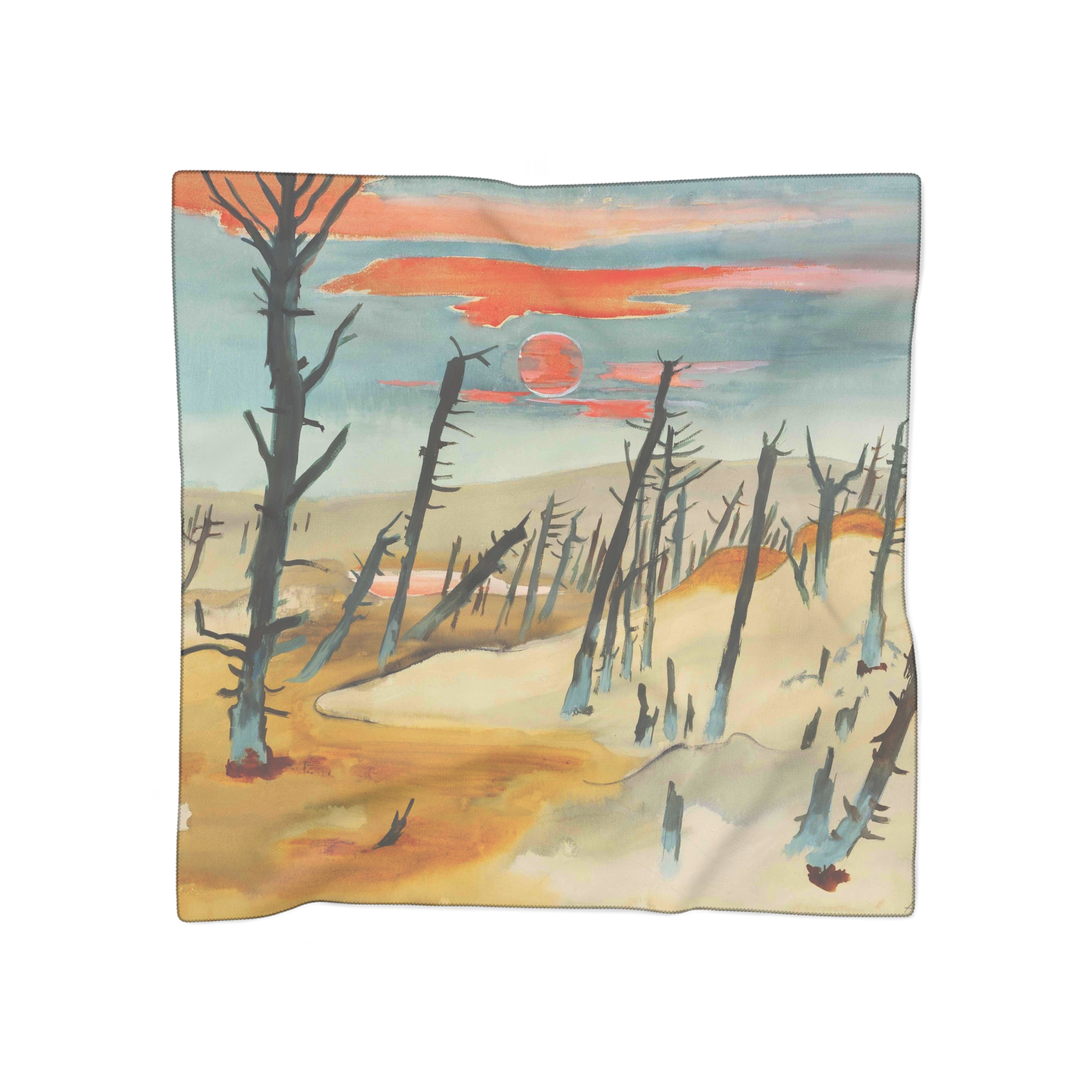 Max Pechstein - Der tote Wald - Lonske Düne