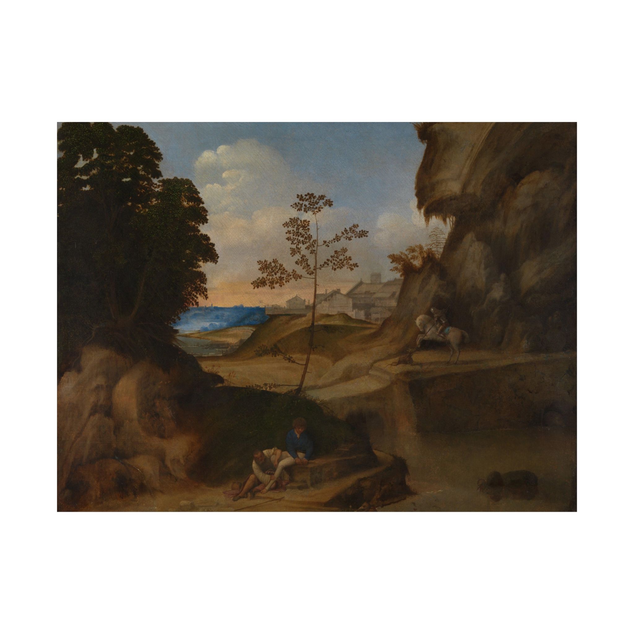 giorgione il tramonto giorgione il tramonto