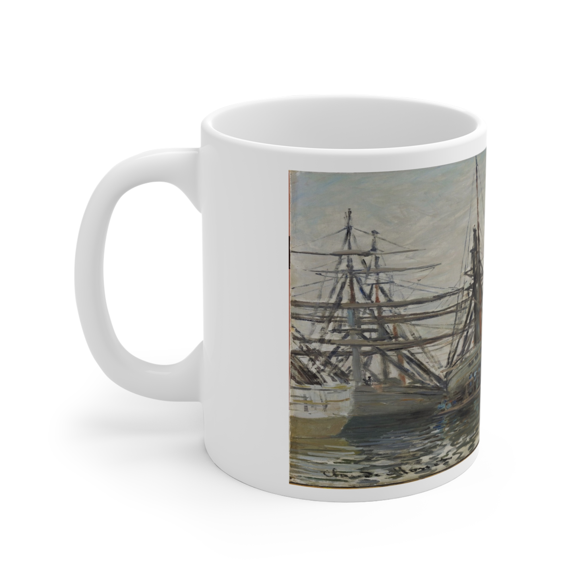 claude monet bateaux dans un port claude monet bateaux dans un port