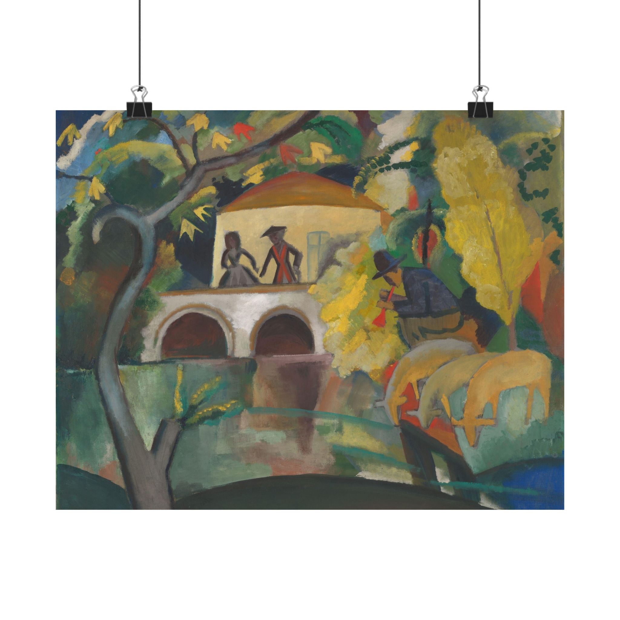 August Macke - Rokoko