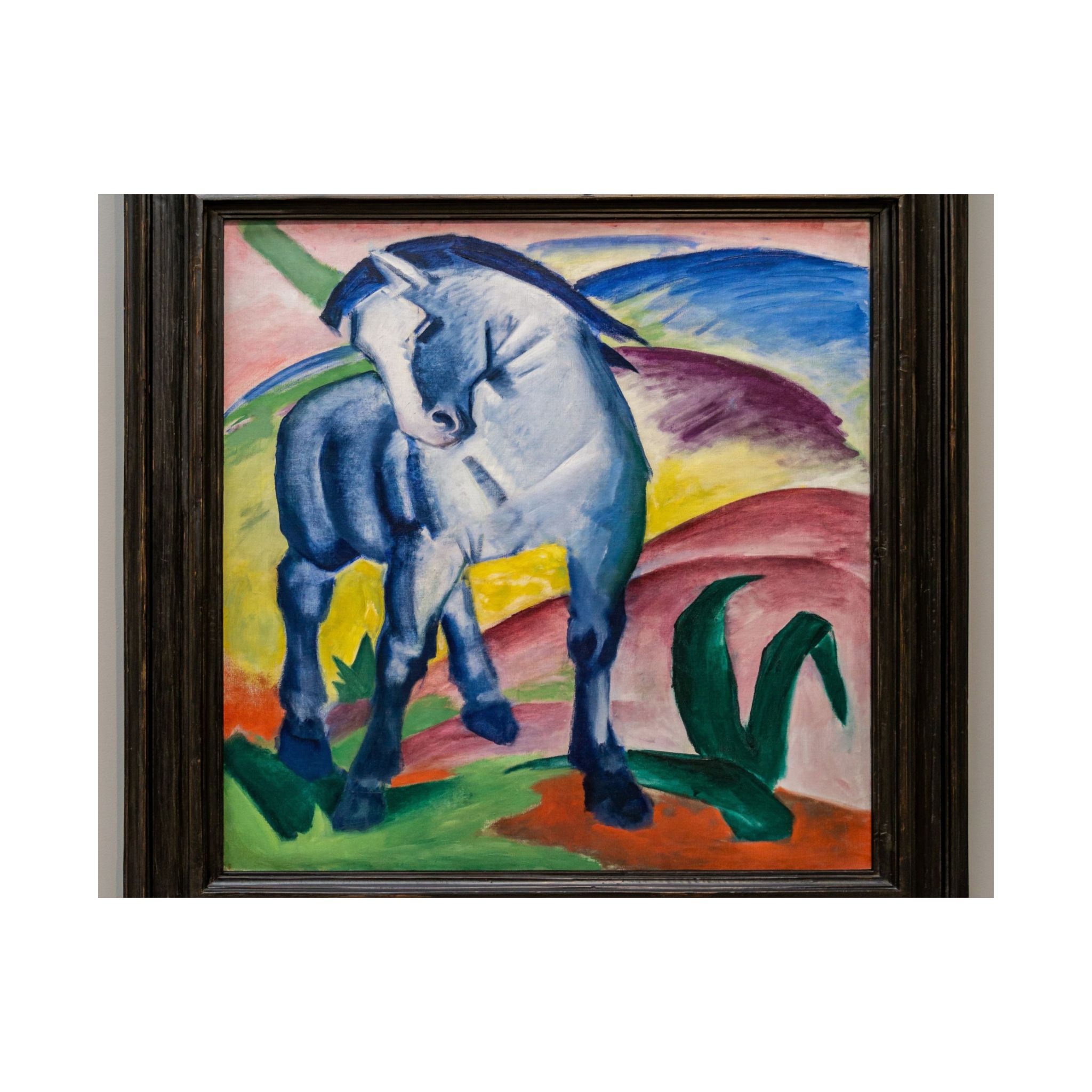 franz marc blaues pferd i franz marc blaues pferd i