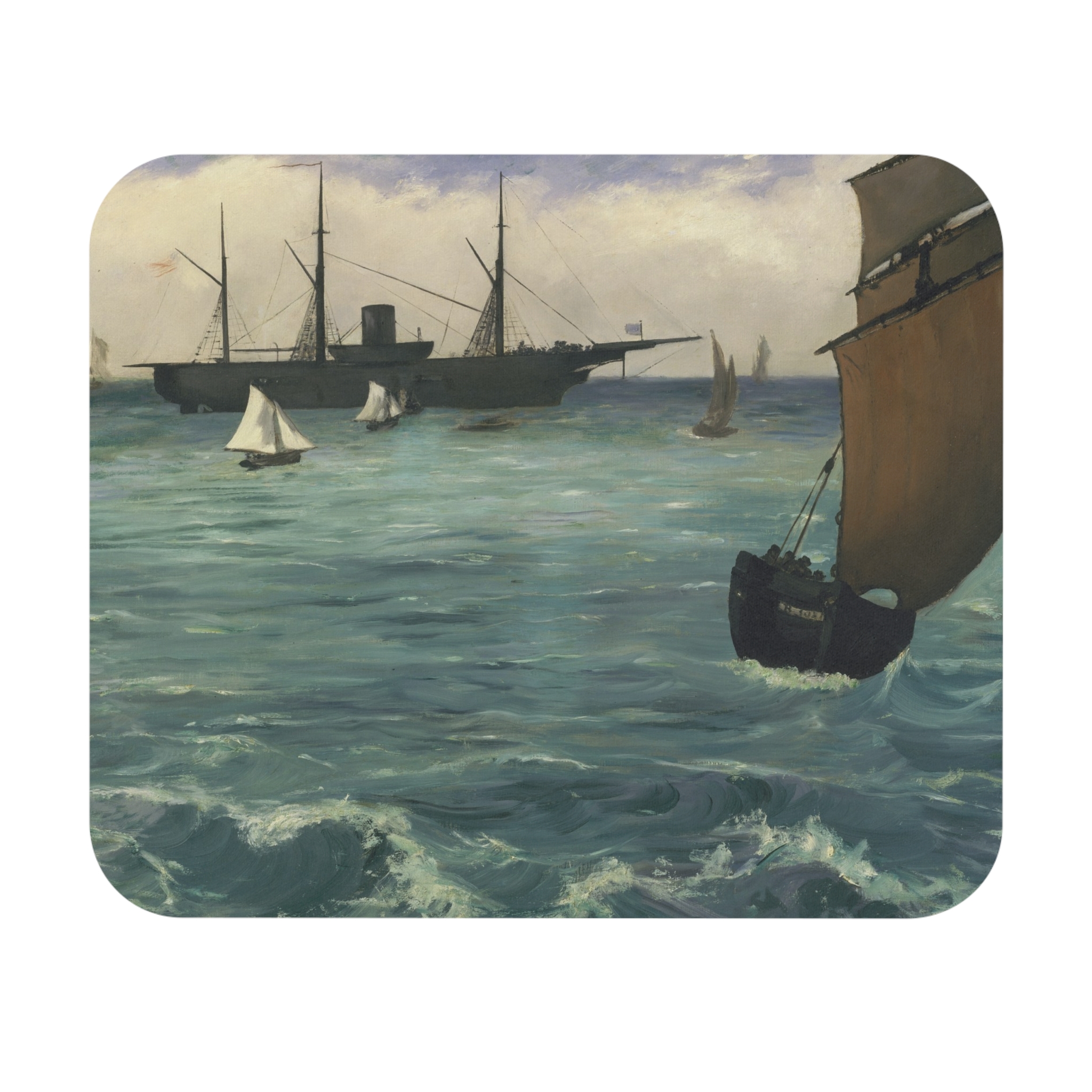 Édouard Manet - Le „Kearsarge“ à Boulogne