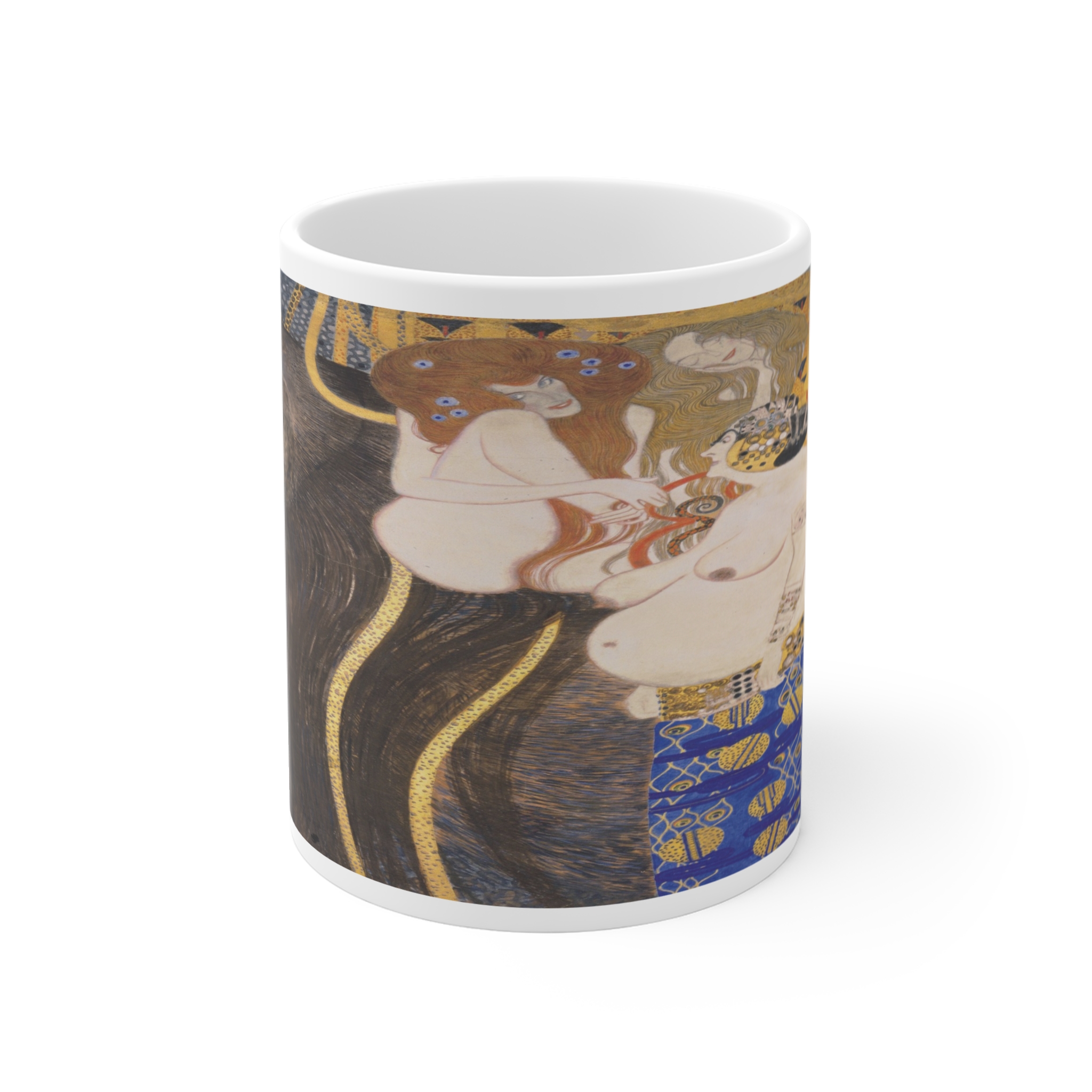 Gustav Klimt - Typhoeus und Wollust, Unkeuschheit, Unmäßigkeit