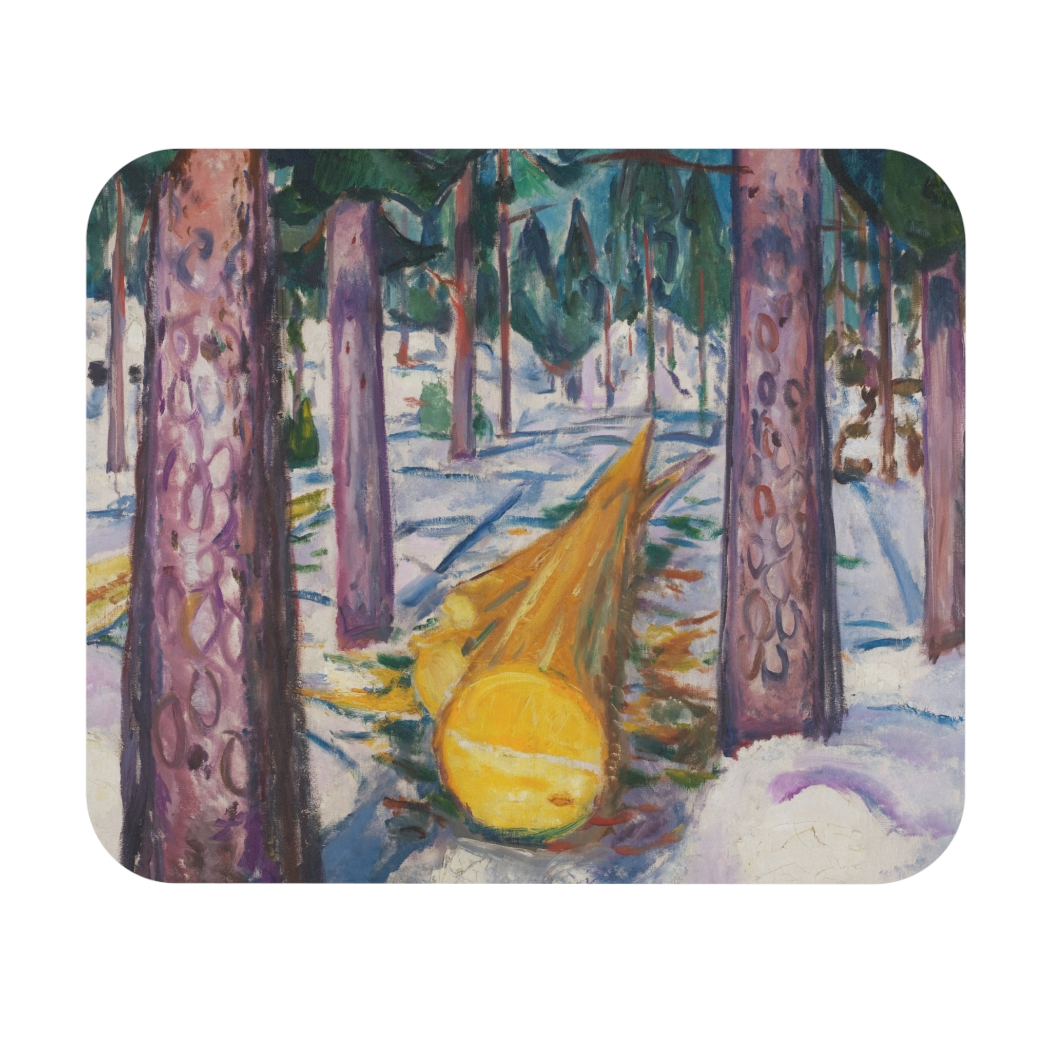 Edvard Munch - The Yellow Log