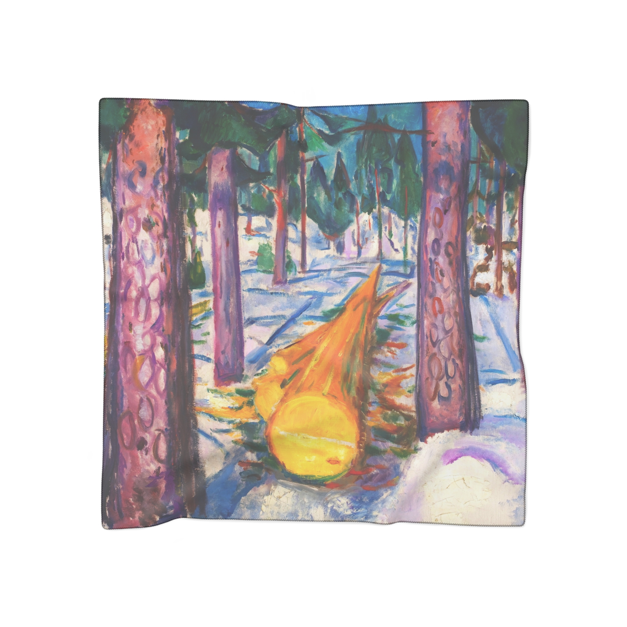 Edvard Munch - The Yellow Log