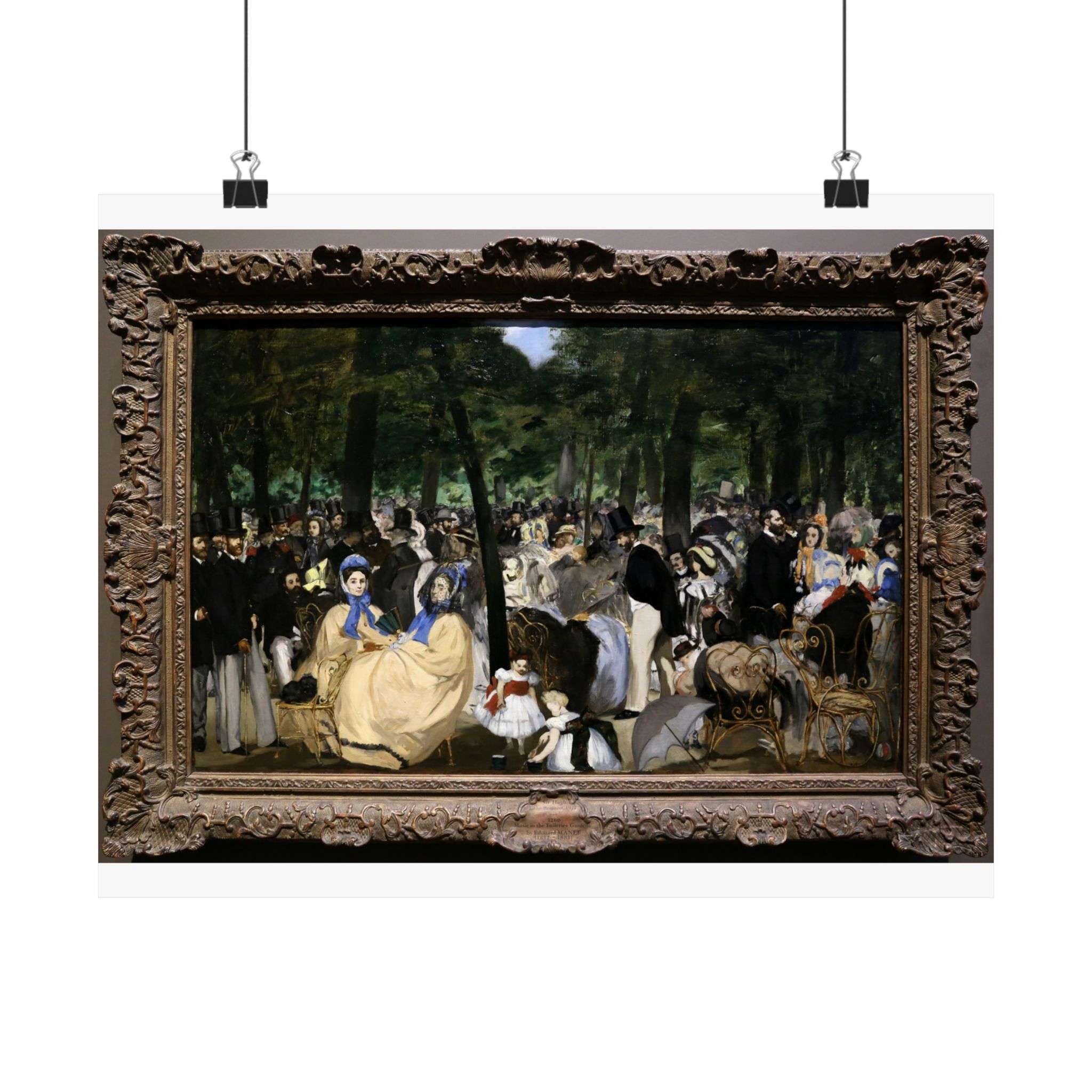 Édouard Manet - Musica ai giardini delle Tuileries