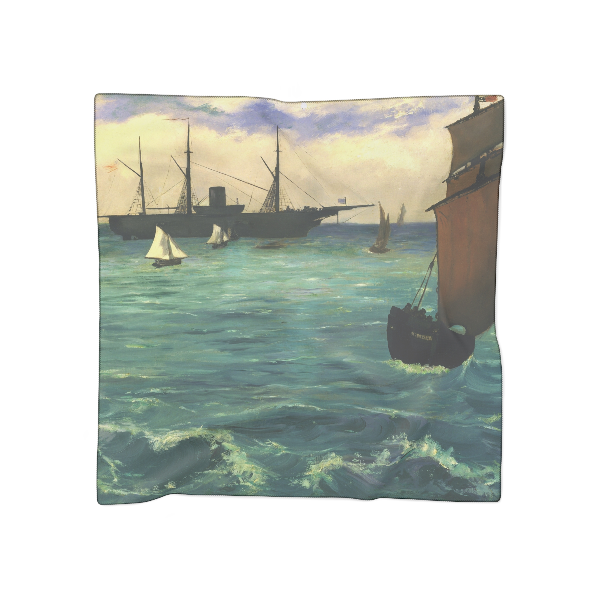 Édouard Manet - Le „Kearsarge“ à Boulogne