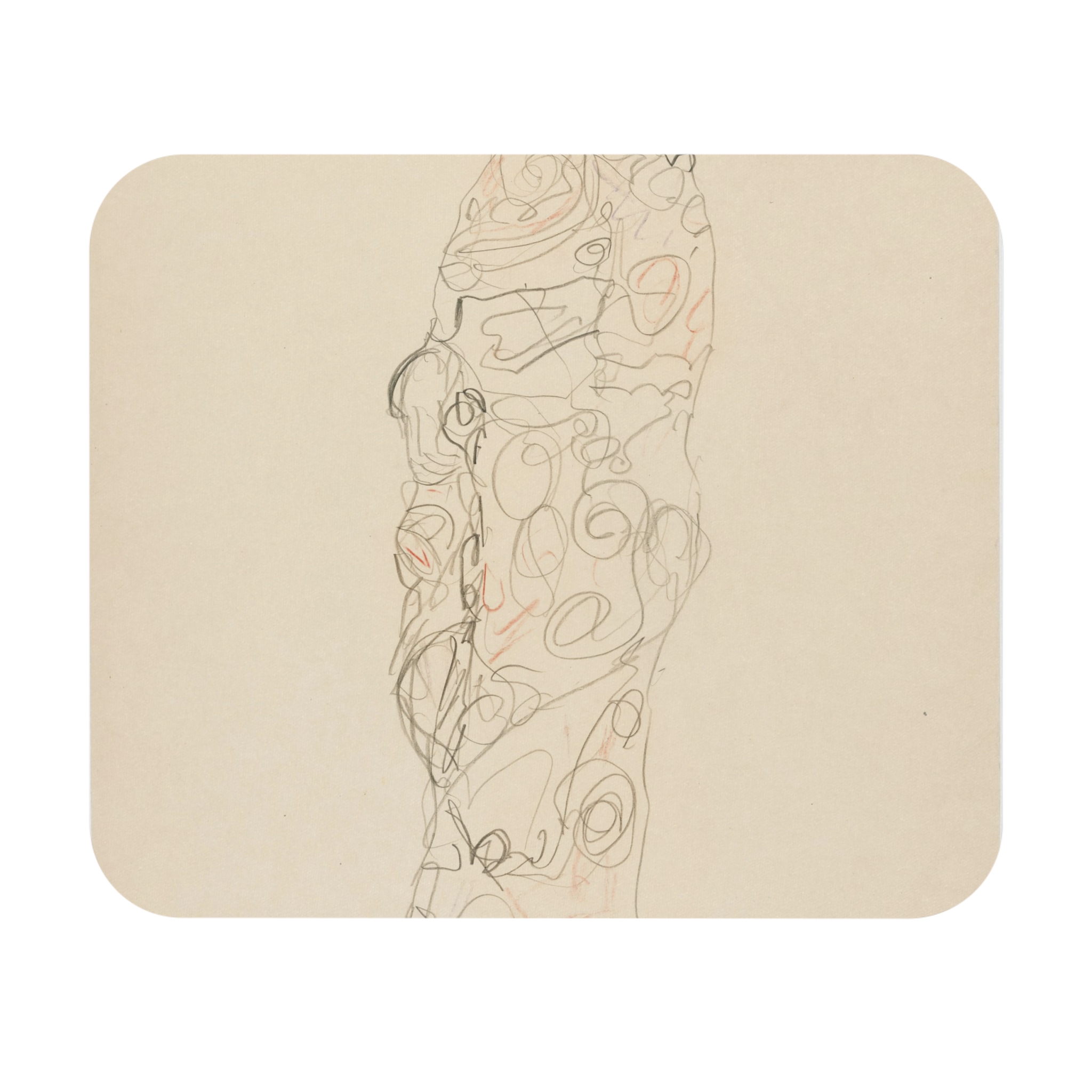 Gustav Klimt - Stehende in Tücher gehüllt
