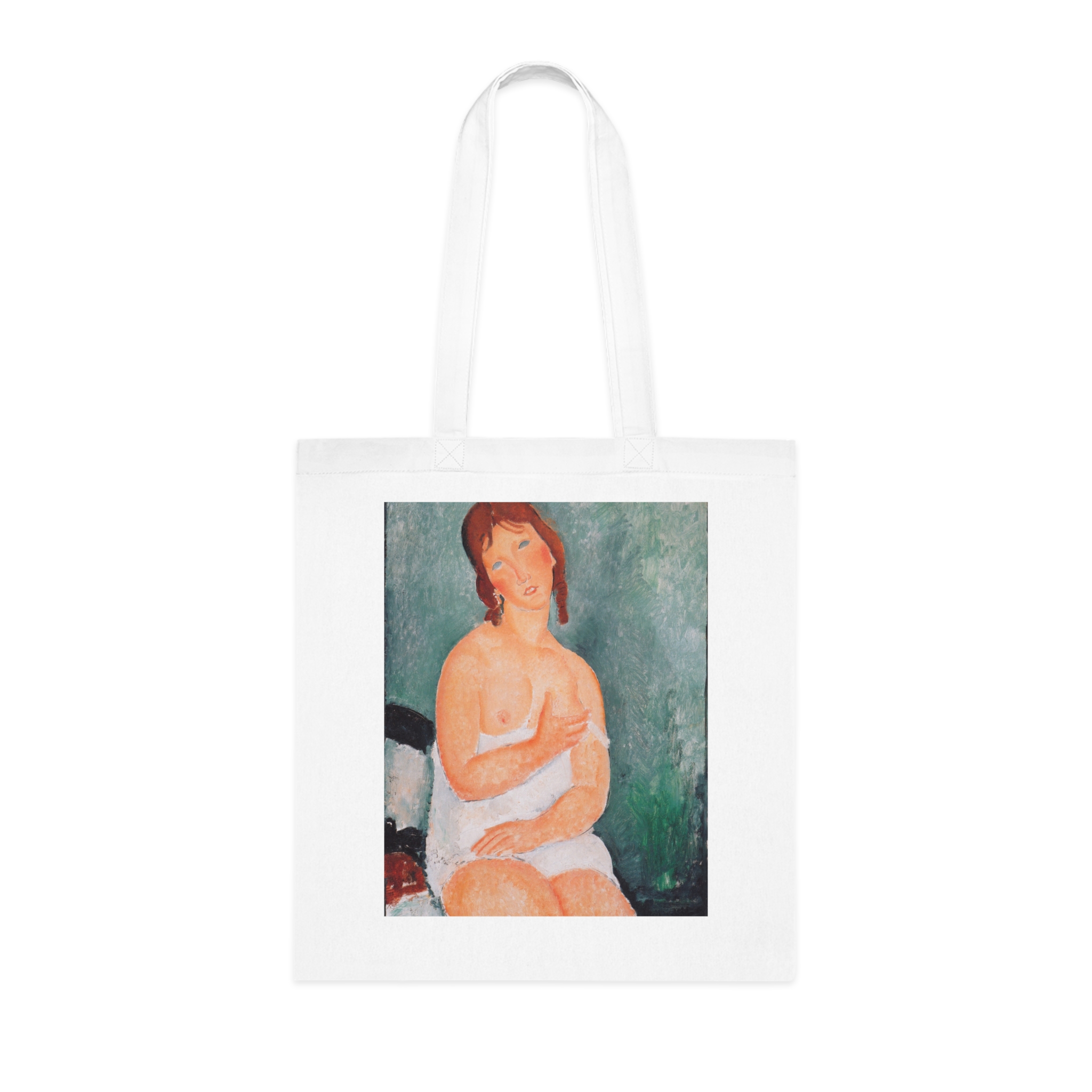 Amedeo Modigliani - Junge Frau im Hemd